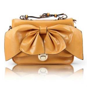 [grzxy6200077]elegant Bowknot Candy Color Handbag On Luulla