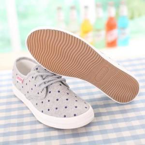 [grzxy61900399]dotted Casual Shoes Lace Up Low Top..