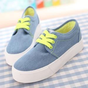 [grzxy61900405]lace Up Casual Canvas Shoes Low Top..