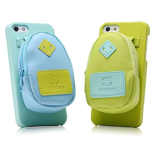 Candy Color Detachable Small Backpack Phone Shell Case For Iphone 5 [grzxy6100046]